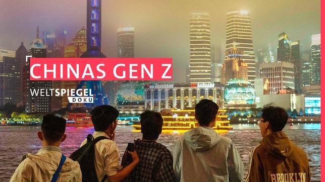 Junge Menschen in Shanghai. Die Stadt ist noch immer das Symbol für Chinas rasanten Aufstieg. Doch ist der Traum für die Gen Z im Land vorbei?
