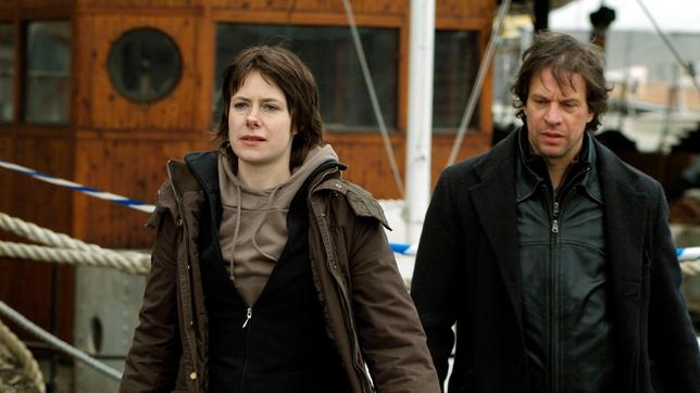 Bild: ARD Degeto/Fredrik Hjerling Moreno (Eva Rexed) unterstützt Münster (Thomas Hanzon) in seinem ersten eigenen Fall.