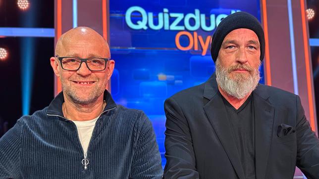 Bild: ARD/ITV Studios Team "Spaß": Jürgen Vogel und Torsten Sträter