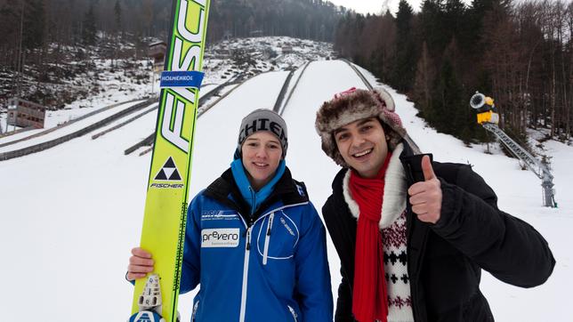 Checker Can Der Skisprung-Check: Checker Can mit Nachwuchsspringer Johannes Löhmann