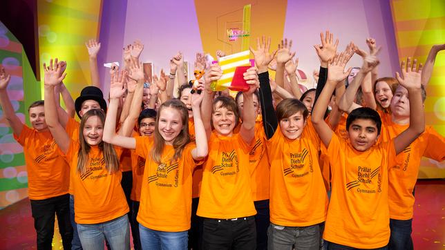 Die beste Klasse Deutschlands: Die Klasse 7b der Prälat-Diehl-Schule aus Groß-Gerau