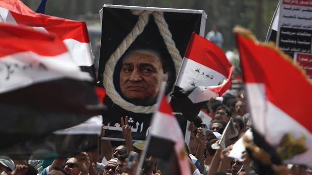 Anti-Mubarak-Demonstration auf dem Tahirplatz