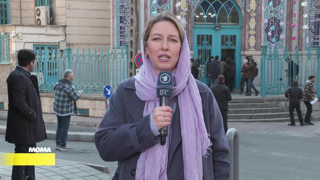 Katharina Willinger, ARD Istanbul, zzt. Teheran