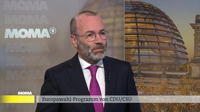 Manfed Weber, CSU, Spitzenkandidat für die Europawahl