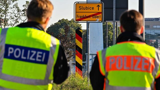 Kontrollen an der deutsch-polnischen Grenze