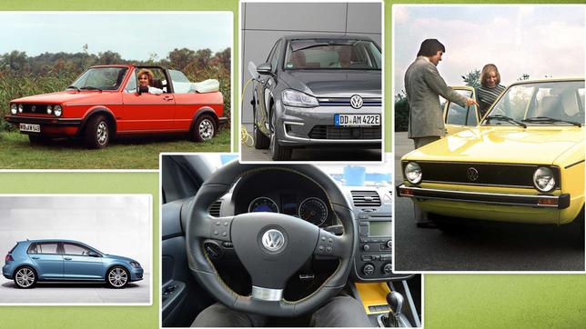 Der VW Golf im Wandel der Zeiten