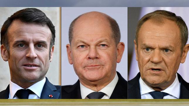 Macron, Scholz, Tusk