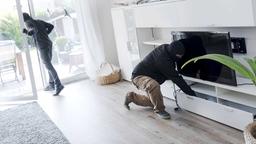 Einbrecher, Einbruch, Wohnungseinbruch