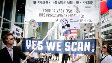 Bildquelle: dpa Proteste gegen die NSA-Überwachung