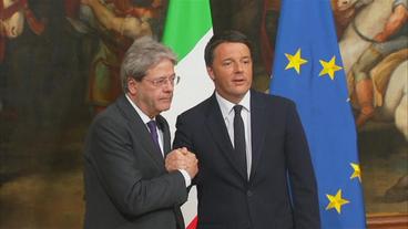 Paolo Gentiloni und Matteo Renzi