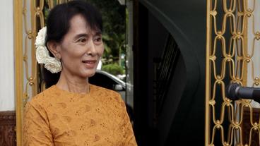 Myanmar Regierungschefin Aung San Suu Kyi