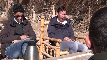 Bild: SWR Skifahrer Alishah und Sajjad