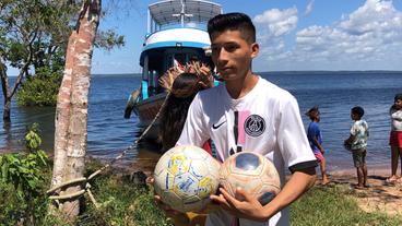 Brasilien: Fußbälle für jugendliche Indigene – Spende eines Fußballclubs