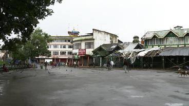 Geschlossene Geschäft in Darjeeling