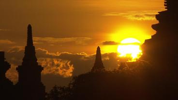 Bagan im Sonnenlicht