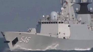 Chinesisches Kriegsschiff