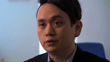 Simon Shen von der Universität in Hongkong im Interview