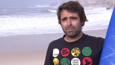 Surflehrer Paulo Peixe