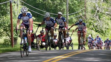 US-Veteranen auf der Rad-Tour von "Right2Recovery".