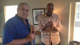 Zusammen 79 Jahre Gefängniserfahrung: Knastkumpel Curtis und James
