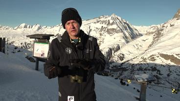 Schweiz: Peter Schwitter ist Naturgefahrenbeobachter im Wallis.