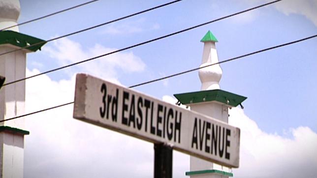 Strassenschild Eastleigh Avenue