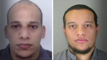 Zwei Attentäter des Anschlags auf die Zeitung Charlie Hebdo