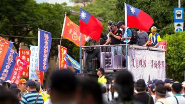 Taiwan: Taiwan sagt selbst, es sei neben China und Südkorea ein Bollwerk der Demokratie in der Region