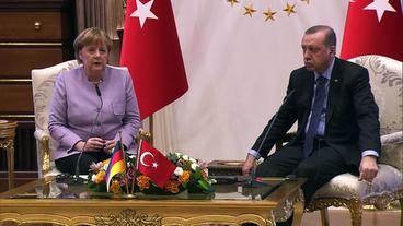 Angela Merkel und Recep Erdoğan 