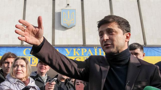 Ukraine: Der TV Star und Komiker Wolodymyr Selenskij ist einer der aussichtsreichsten Kandidaten der Wahl