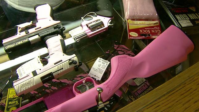 Sturmgewehr in Pink