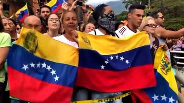 Demonstranten in Venezuela