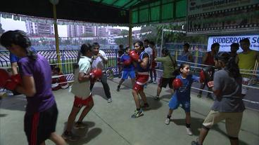 Im Boxclub von Kalkutta trainieren Mädchen und Jungen zusammen, nicht getrennt nach Geschlecht und Religion.