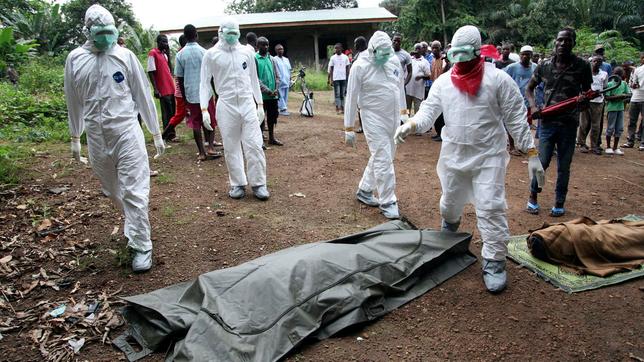 Ebola Opfer in Liberia