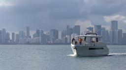 Yacht vor Miami