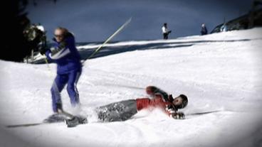 Unfall beim Wintersport