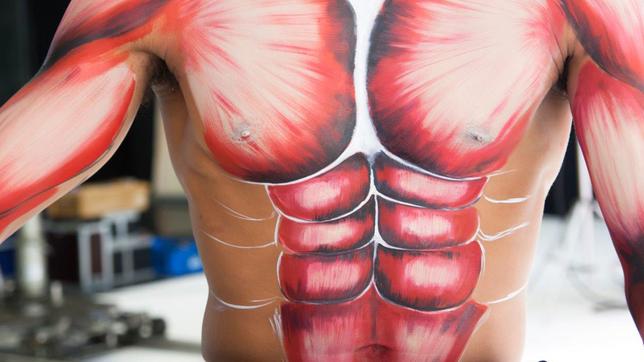 Bild: megaherz Bodypainting – Teil 5