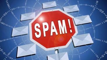 Bild: Mauritius Warnschild "SPAM!
