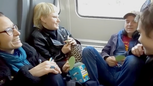 Bild: ARD #besserBahnfahren-Teilnehmer Wolf mit seiner Familie