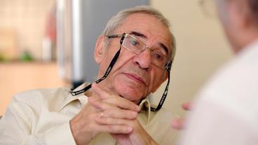 Bild: SWR David Levinson, 90, ist ein Stutthof-Überlebender.