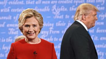 Bildquelle: WDR/AFP/ WDR/AFP Hillary Clinton und Donald Trump
