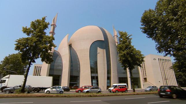 Die Ditib-Zentralmoschee in Köln