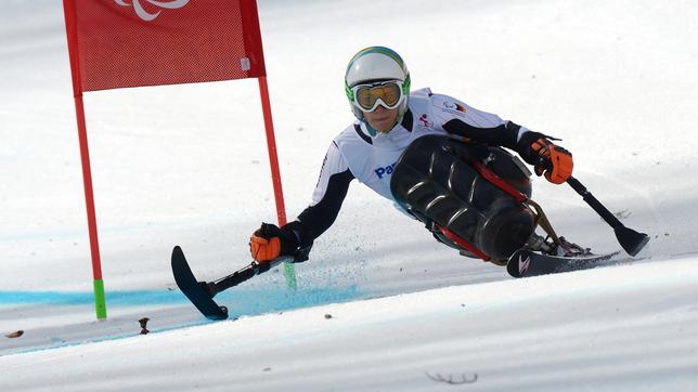 Bild: dpa/Grigoriy Sisoev Anna Schaffelhuber bei den Winter Paralympics 2014 in Sotschi