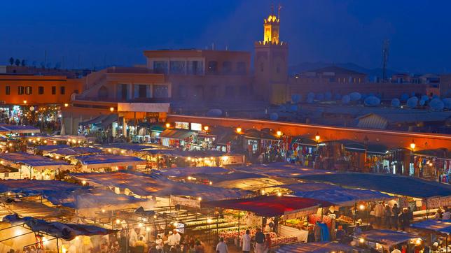 Djemaa el Fna, Marrakeschs zentraler Marktplatz