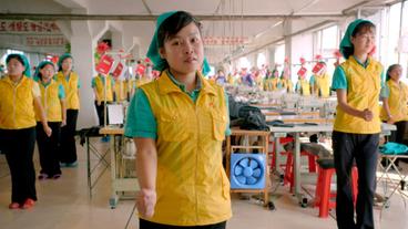 Bildquelle: HR/ Kundschafter Filmproduktion GmbH Näherin Ri Gum Hyang.