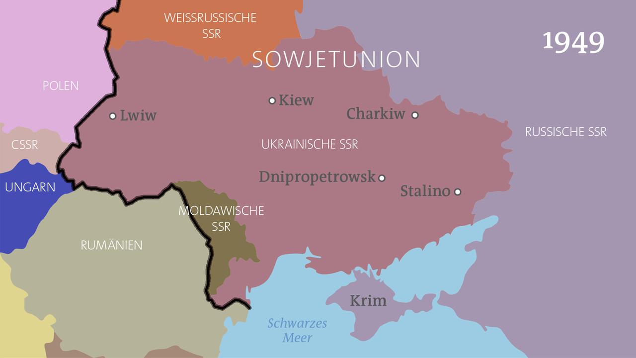 Die Geschichte der Ukraine!