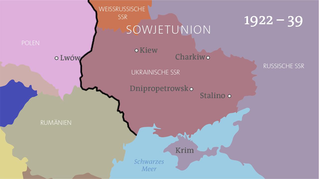 Die Geschichte der Ukraine!