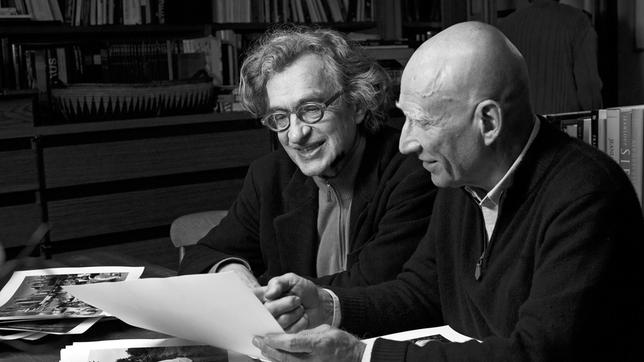 Bild: SWR/NFP/Donata Wenders Wim Wenders und Sebastião Salgado.