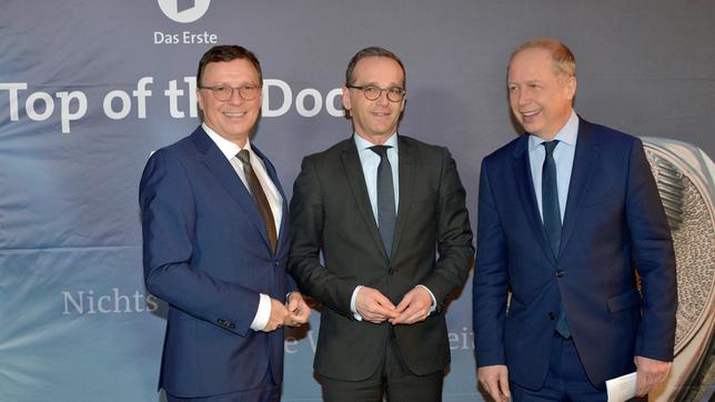 Bild: WDR/rbb/Thomas Ernst Volker Herres, Heiko Maas, Tom Buhrow