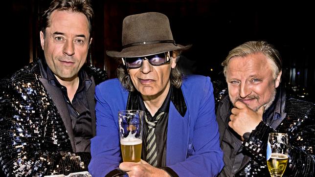 Bild: MDR/Tine Acke Jan Josef Liefers, Axel Prahl und Udo Lindenberg